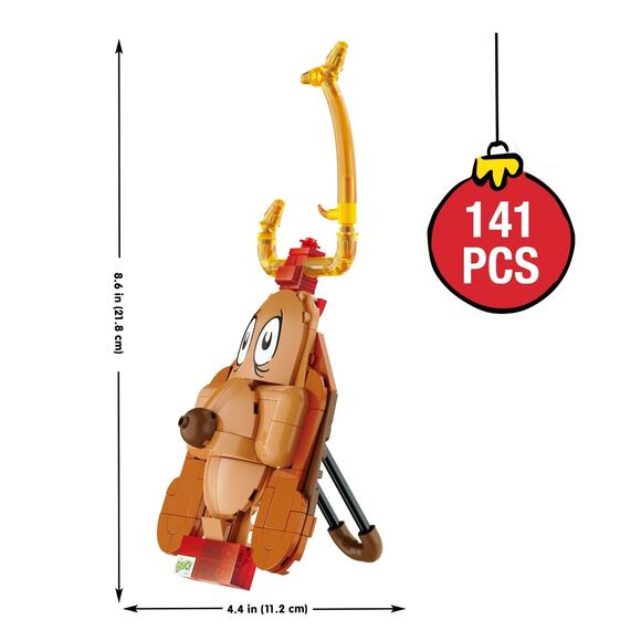 Dr. Seuss Grinch Max The Dog Decoration Brick Building Kit Christmas Decor 8+ - Picture 3 of 10
